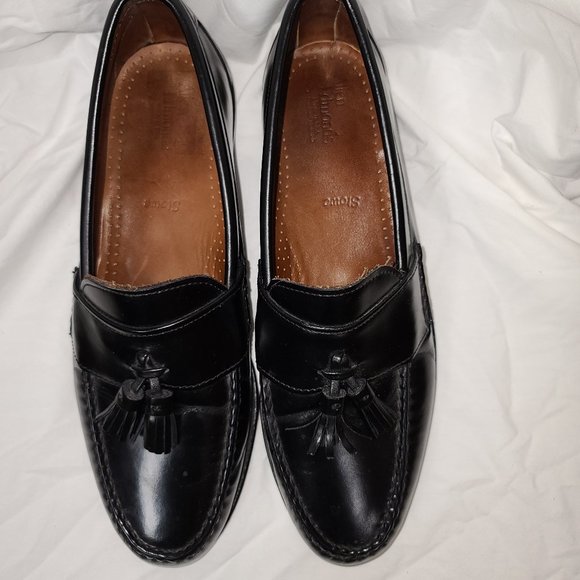Allen Edmonds Other - Allen Edmonds Stowe Mens 10 D Black Tassel Loafers